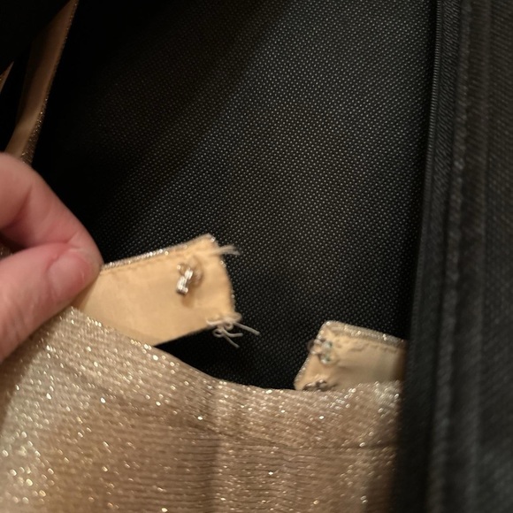 Sherri Hill Gold Prom Dress Size 2 💛⭐️✨ - Picture 3 of 3